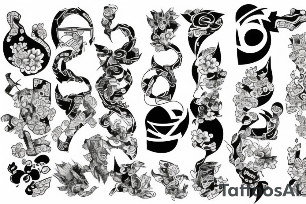 money tattoo idea