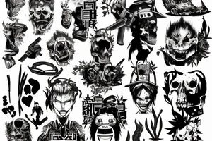 reze chainsaw man tattoo idea