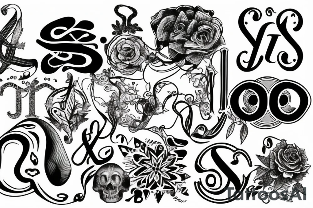 CJS initials tattoo idea