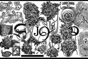 CJS initials tattoo idea