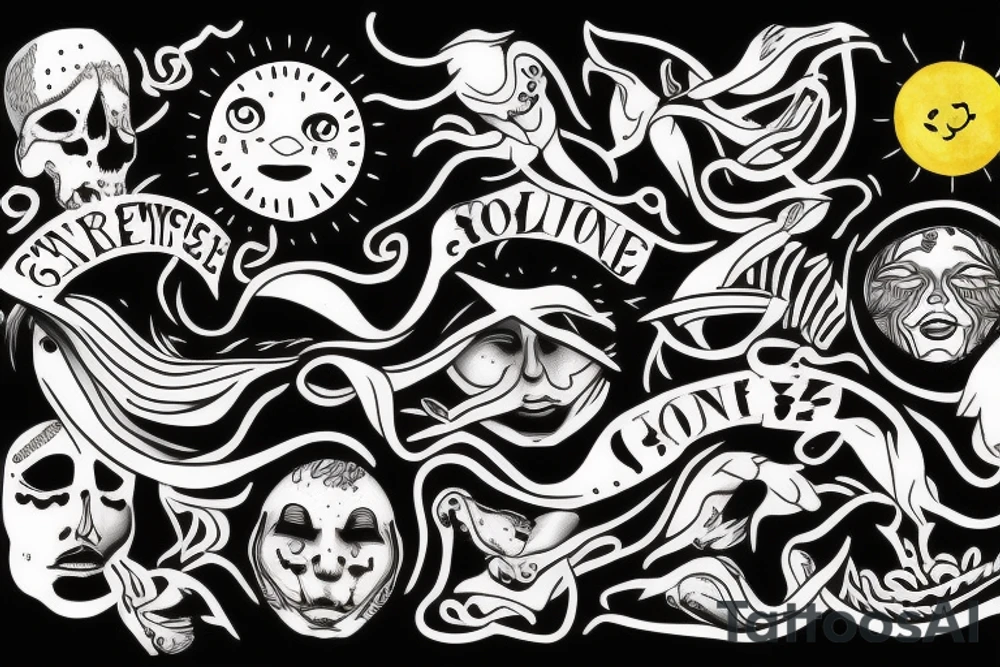 sunshine tattoo idea