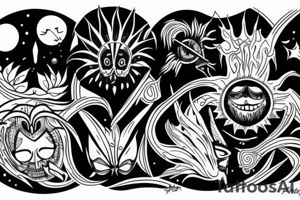 sunshine tattoo idea