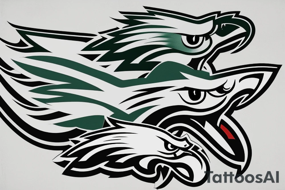 Philadelphia Eagles tattoo idea