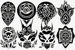 Half sleeve tattoo idea