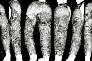 Clock tattoo idea