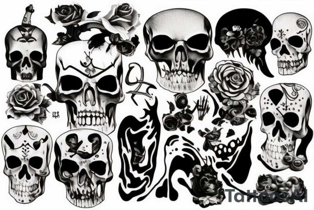 Death tattoo idea