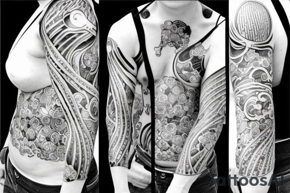 Sleeve tattoo idea
