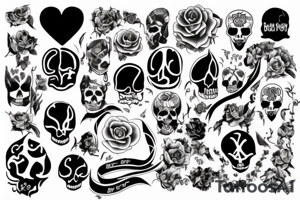 Birth
Death
Family
Friends tattoo idea