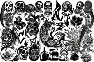 Birth
Death
Family
Friends tattoo idea