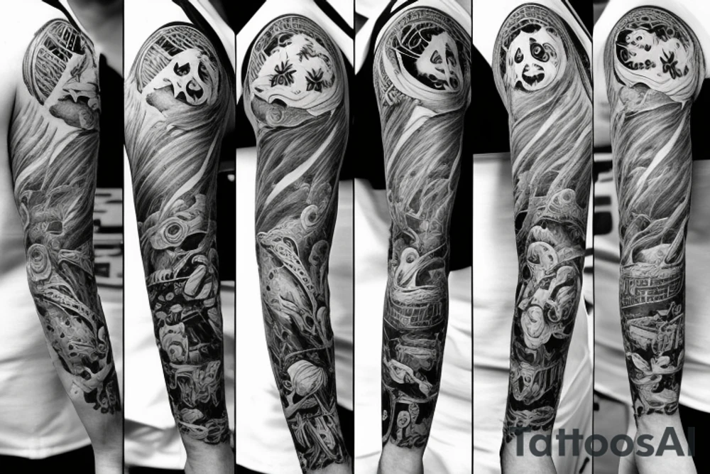 Birth
Death
Family
Friends
Half Sleeve tattoo idea
