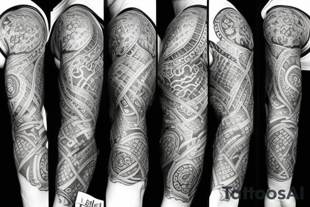 Half Sleeve tattoo idea