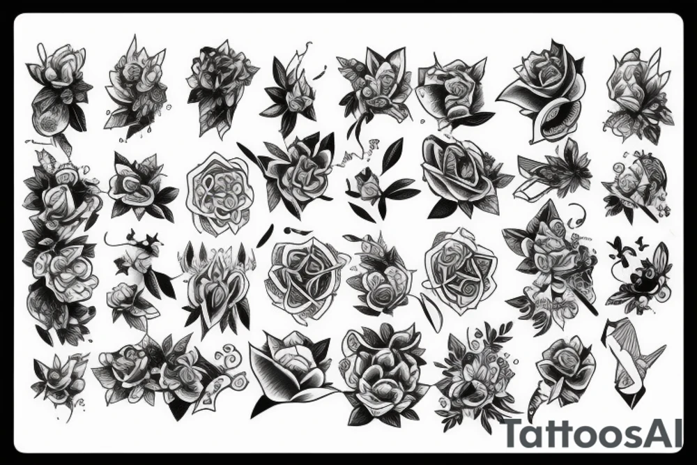 Half Sleeve tattoo idea