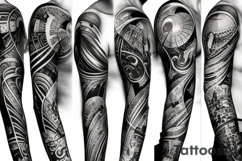Half Sleeve tattoo idea