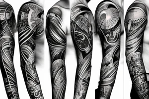 Half Sleeve tattoo idea