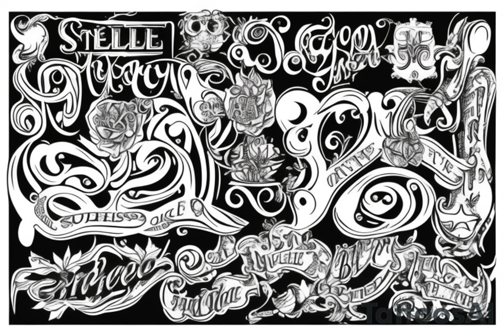STEELE tattoo idea
