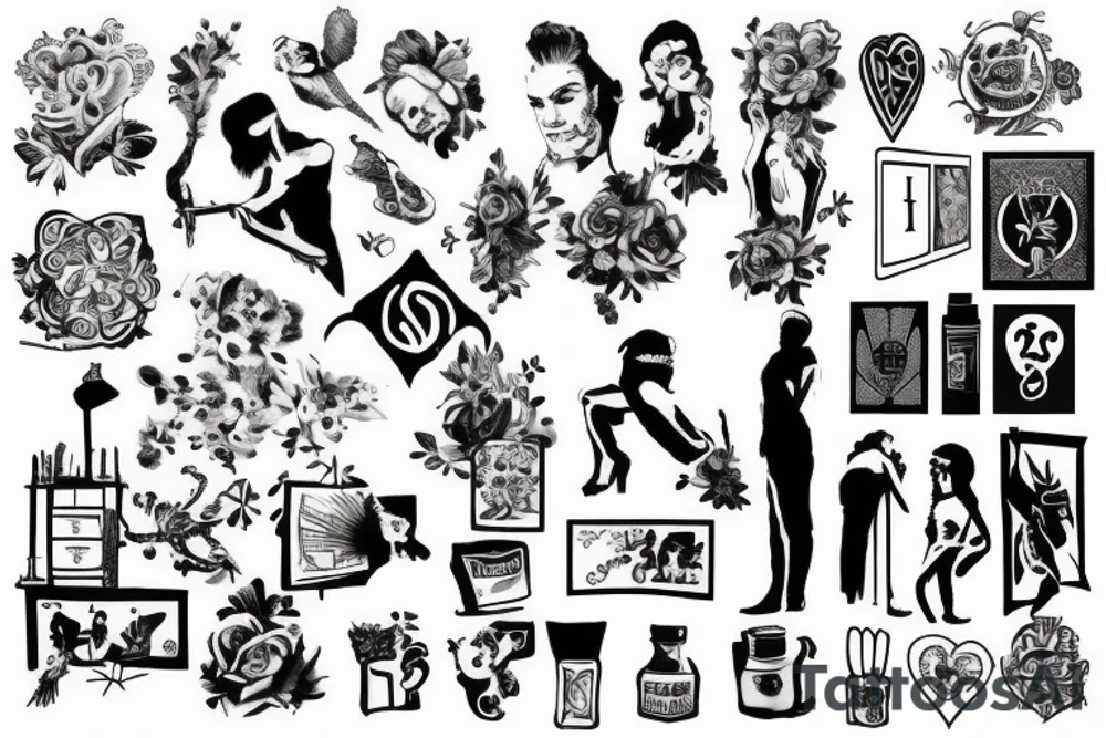 STEELE in love tattoo idea