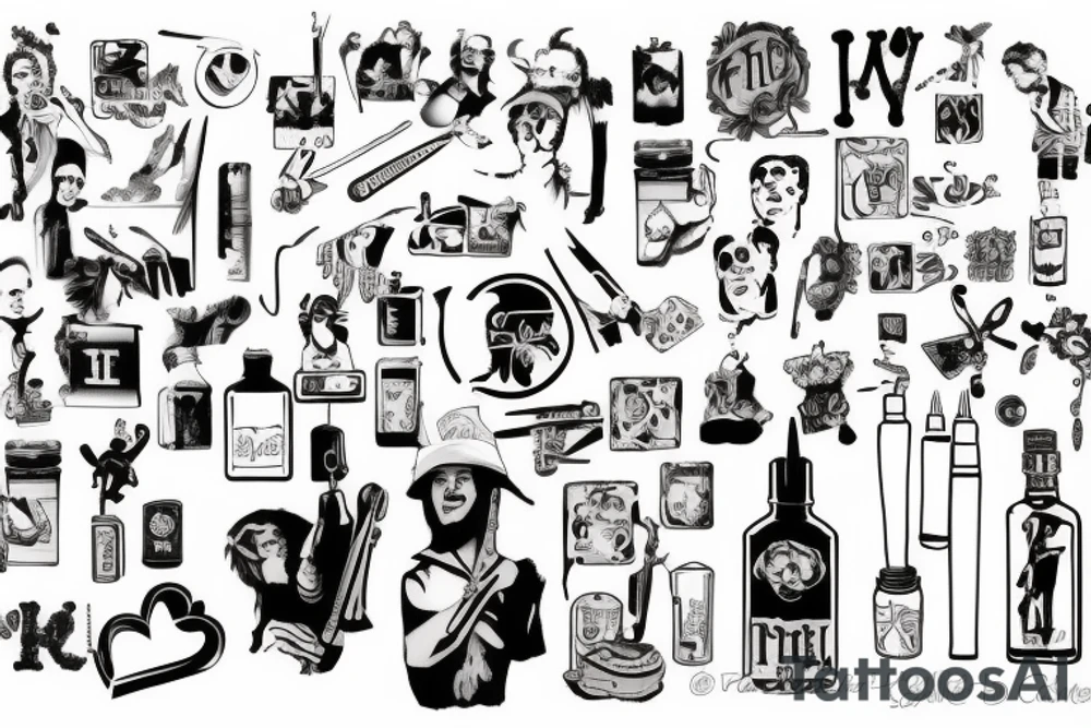 STEELE in love tattoo idea