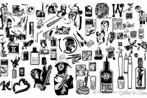 STEELE in love tattoo idea