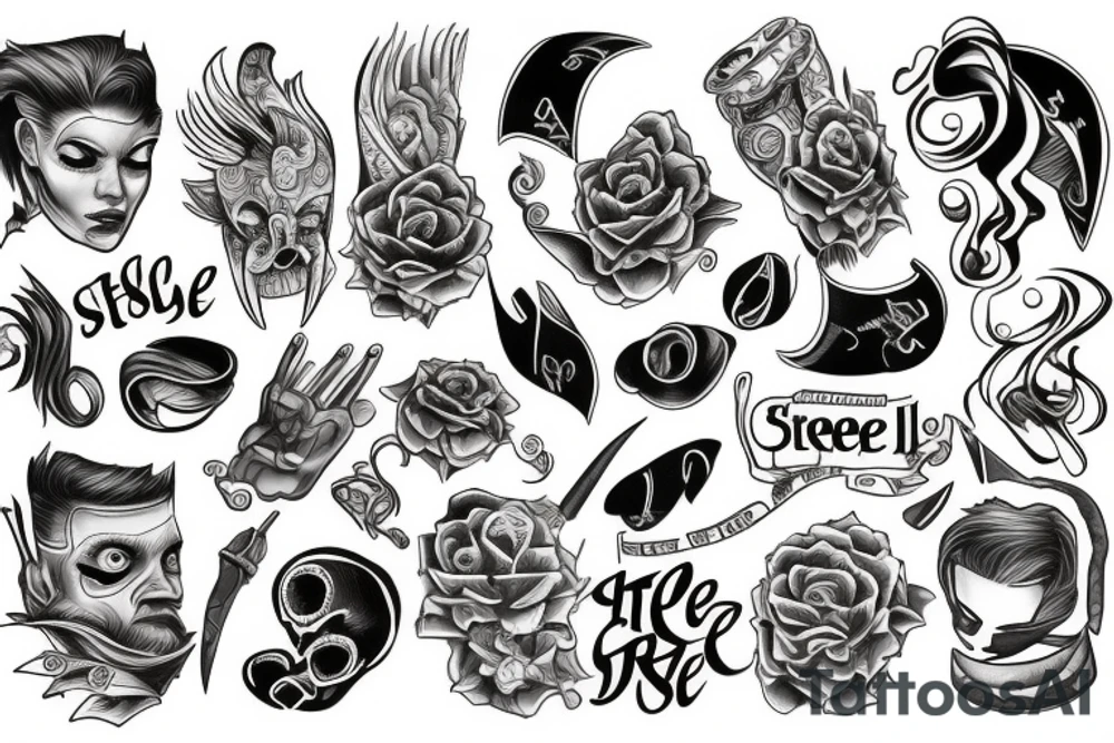 "STEELE" tattoo idea