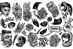"STEELE" tattoo idea