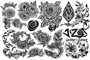 Vanessa tattoo idea