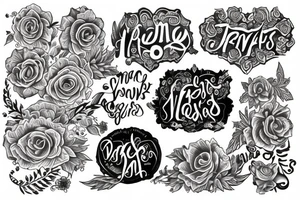 Vanessa tattoo idea