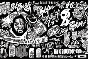 the song HB2U by Isaiah Rashad tattoo idea