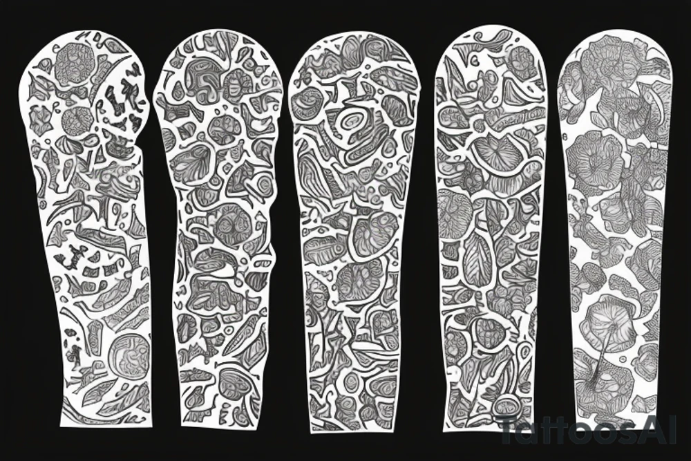 Pennyroyal mint tattoo idea