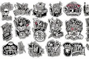 City building tattoo idea