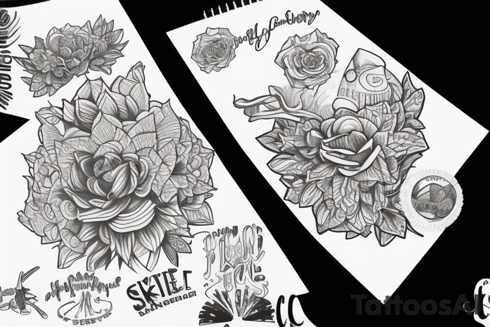 johannesburg city silloet tattoo idea
