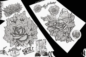 johannesburg city silloet tattoo idea
