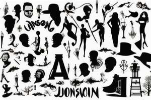 Johannesburg silhouette tattoo idea