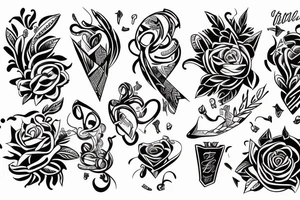 open book tattoo idea