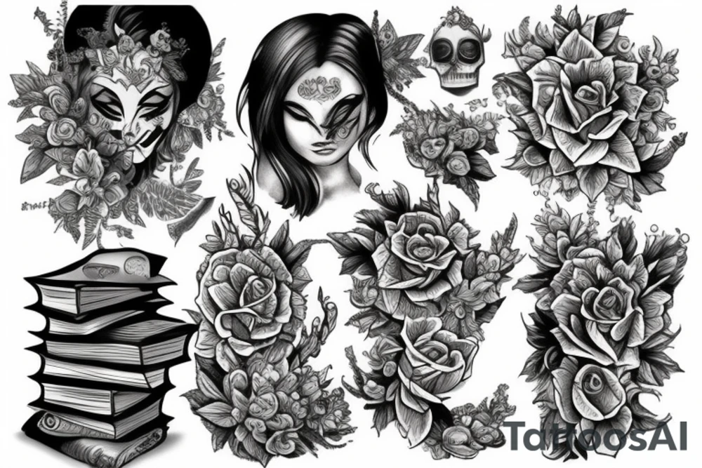 book tattoo idea