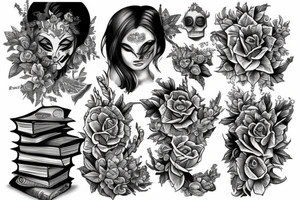 book tattoo idea