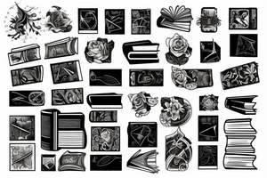 book tattoo idea