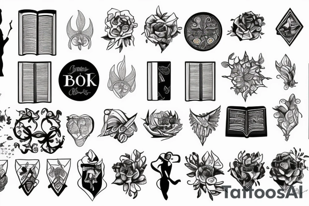 book tattoo idea