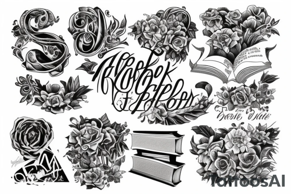 book tattoo idea