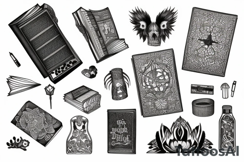 book tattoo idea