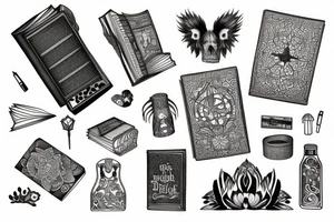 book tattoo idea