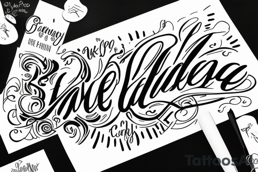 ‘Take care’ in cursive fine line tattoo idea