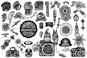 wanderlust tattoo idea