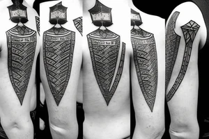 Knight chess piece tattoo idea