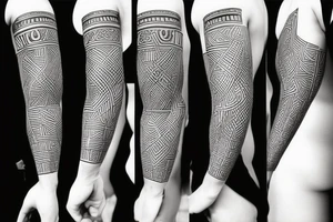 CHess piece set tattoo idea