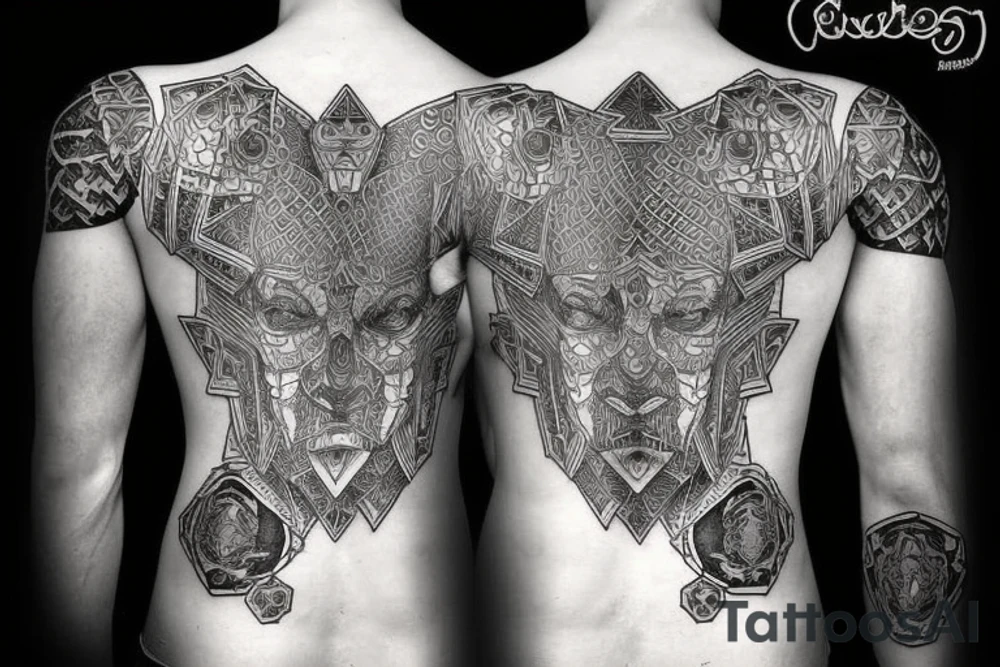 rook chess piece made of hexagonal surface tattoo idea rook chess piece made of hexagonal surface tattoo idea