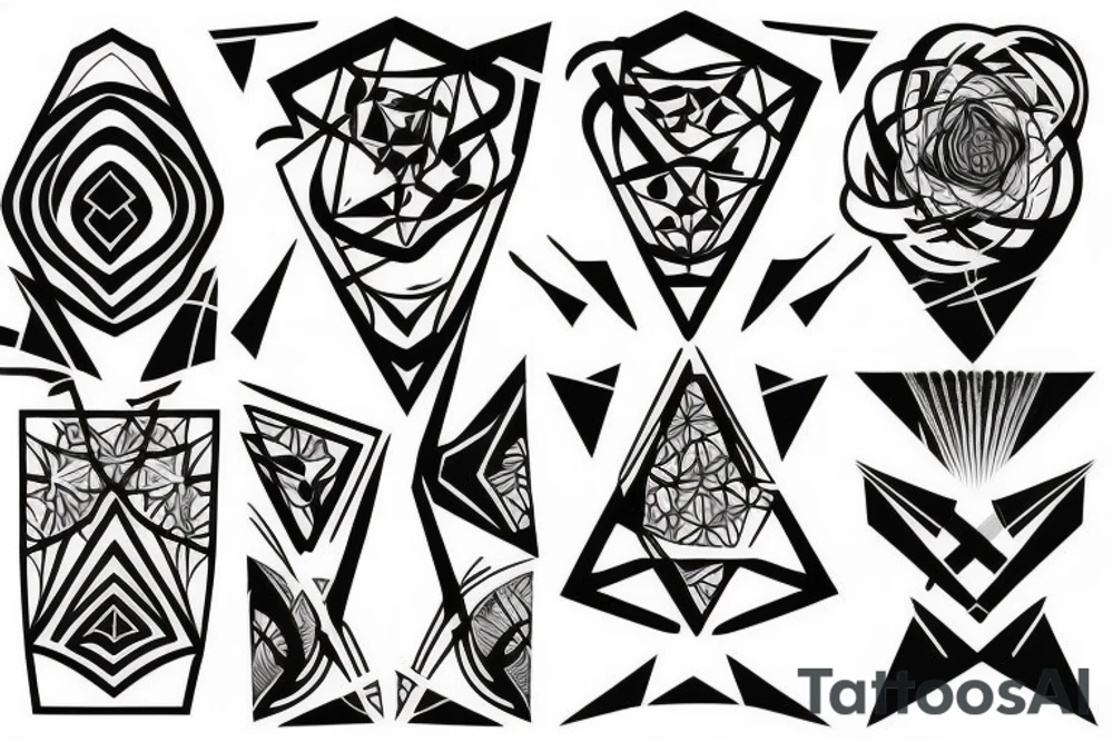 Carbon structure tattoo idea