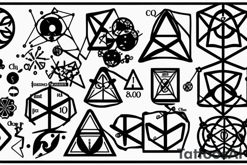 chemistry  Carbon structure tattoo idea