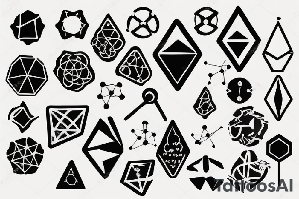 chemistry  Carbon structure tattoo idea