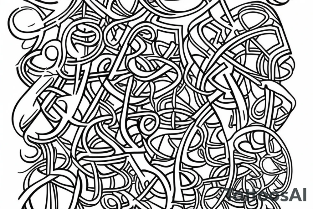 klein bottle tattoo idea