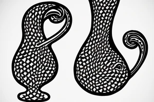 klein bottle tattoo idea